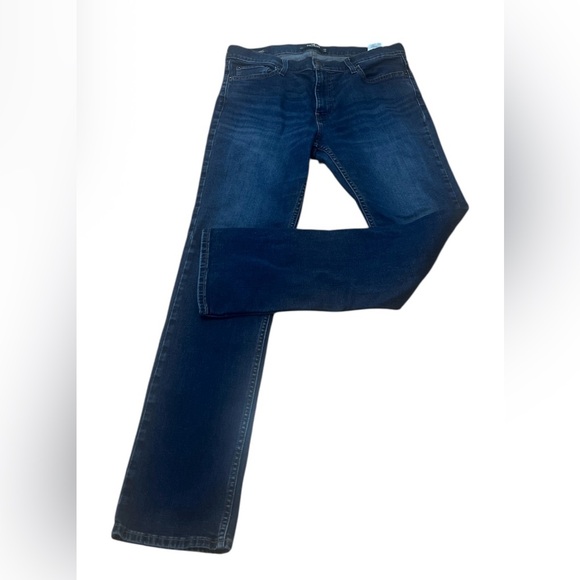 Hollister Dark Blue Straight Jeans - Picture 1 of 5
